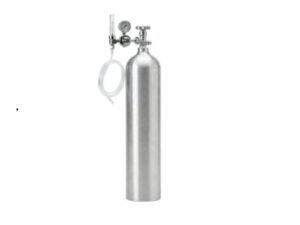 Oxygen cylinder Aluminium Oxygen Cylinder With Flow Meter Kit
