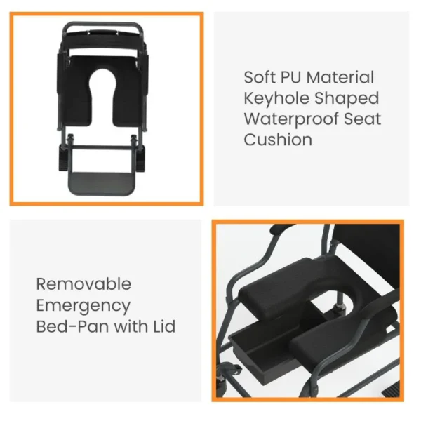 2000 Commode Wheelchair