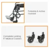 2000 Commode Wheelchair