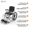 Prime SSS100 | Self Propelled Shower Commode Wheelchair