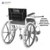 Prime SAS100 | Attendant Propelled Shower Commode Wheelchair