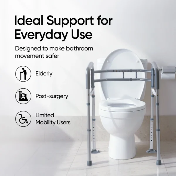 Frido Toilet Safety Guardrail
