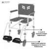 Prime FPA007 | Attendant Propelled Shower Commode Wheelchair