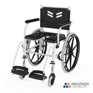 Prime SAS100 | Attendant Propelled Shower Commode Wheelchair