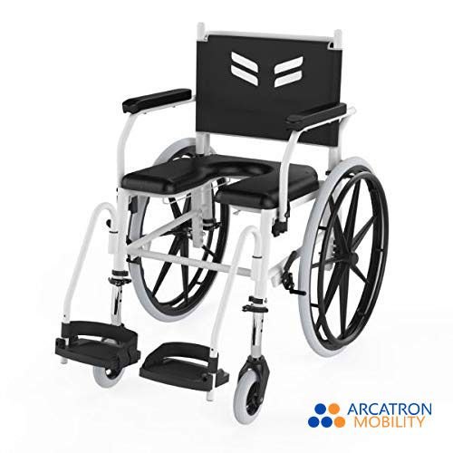 Prime SAS100 | Attendant Propelled Shower Commode Wheelchair