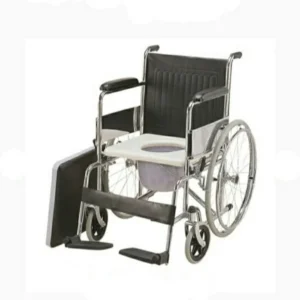 Folding Commode Easy Care Wheelchair