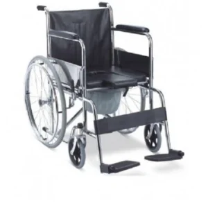 Karma Folding Commode Wheelchair Rainbow-7