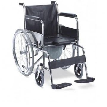Karma Folding Commode Wheelchair Rainbow-7