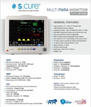 Five para monitor per month rent
