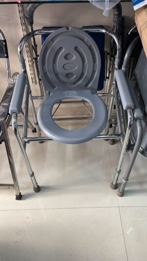Hight adjustable commode chair per month rent